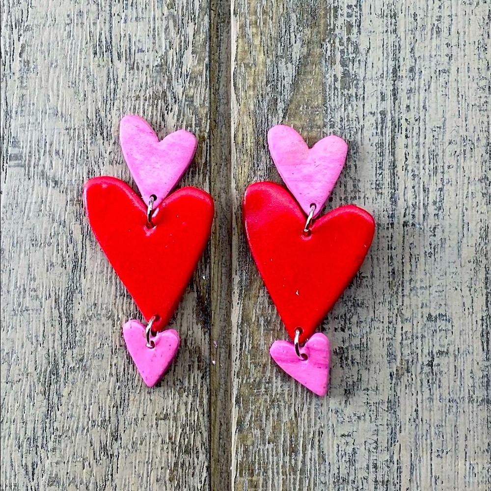 Clay earrings